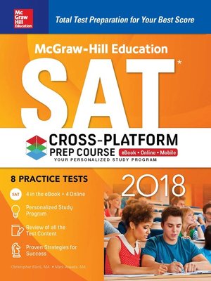 cover image of McGraw-Hill Education SAT 2018 Cross-Platform Prep Course